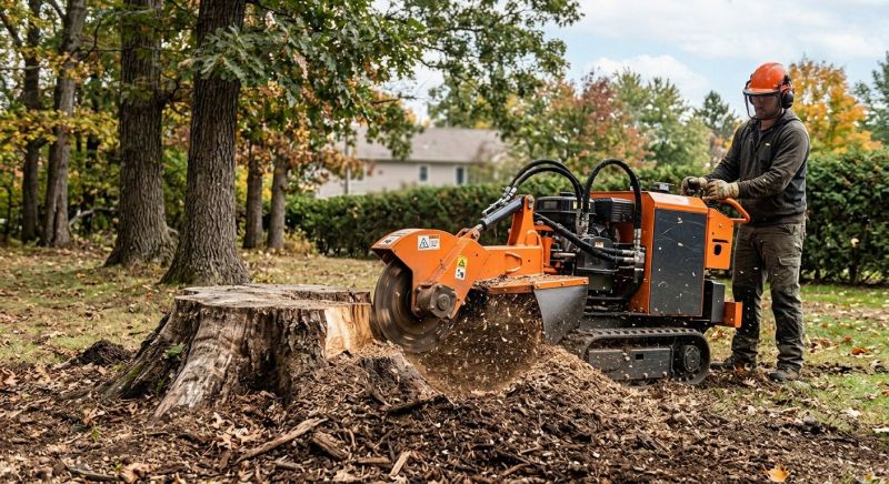 Bush Stump Grinding in Calvert County, MD