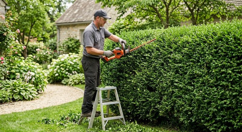 Evergreen Hedge Trimming in Rockwall, TX